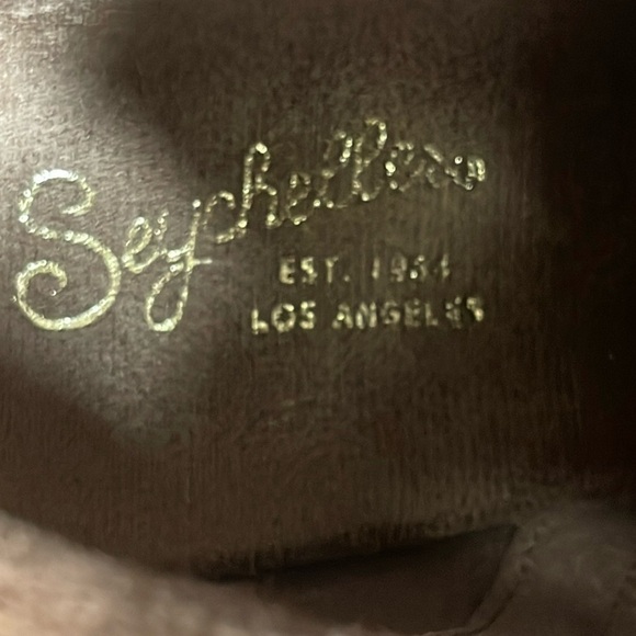 Seychelles Women's Irresistible Combat Boot Tan Size 8.5 Lace Up Stacked Heel - Picture 8 of 9